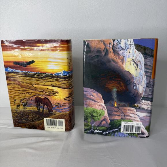 Plains Passage Shelters Stone Jean M. Auel Earth's Children Hardcover Signed - Picture 7 of 8